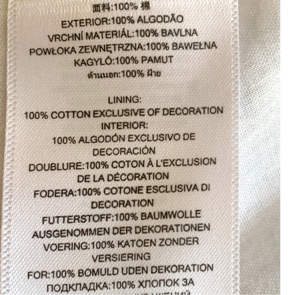 MICHAEL KORS WHITE COTTON EYELET RUFFLE SCALLOPED HEM MINI SKIRT. WOMEN’… - Picture 6 of 7